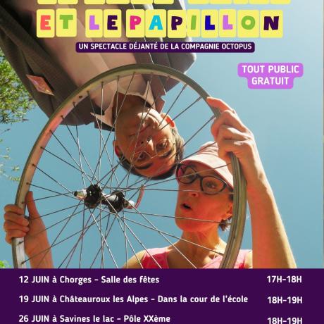 Affiche spectacle Octopus mobilité