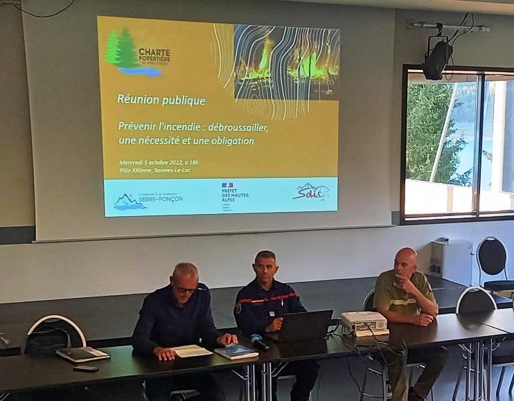 Charte forestière réunion publique Charte forestière réunion publique