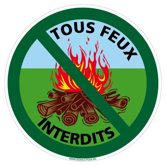 TOUS FEUX INTERDITS